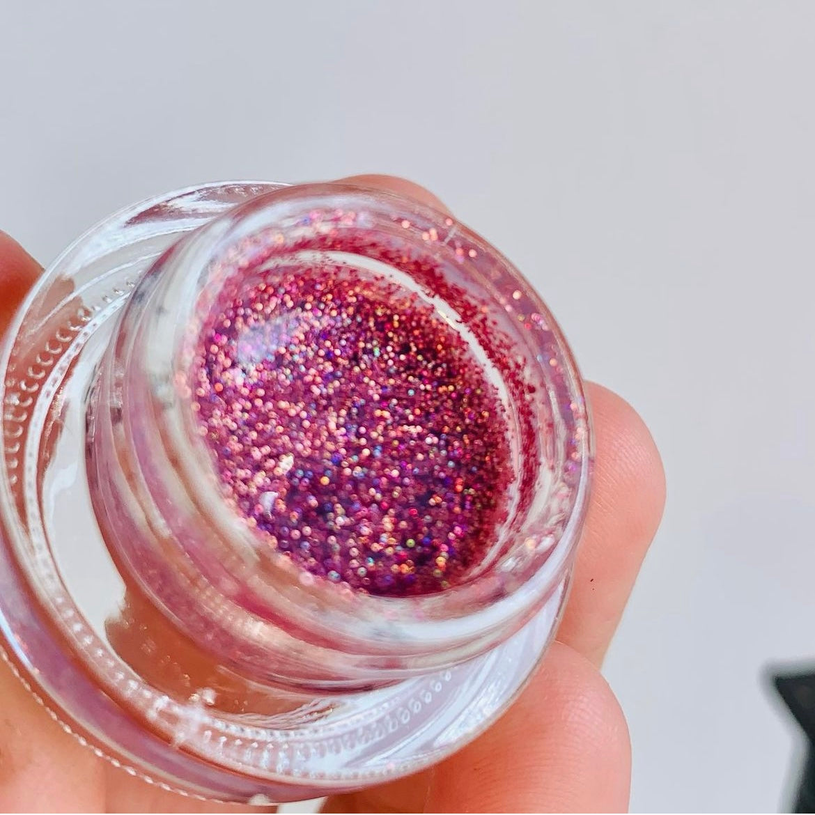 Glitter en gel Party Pink
