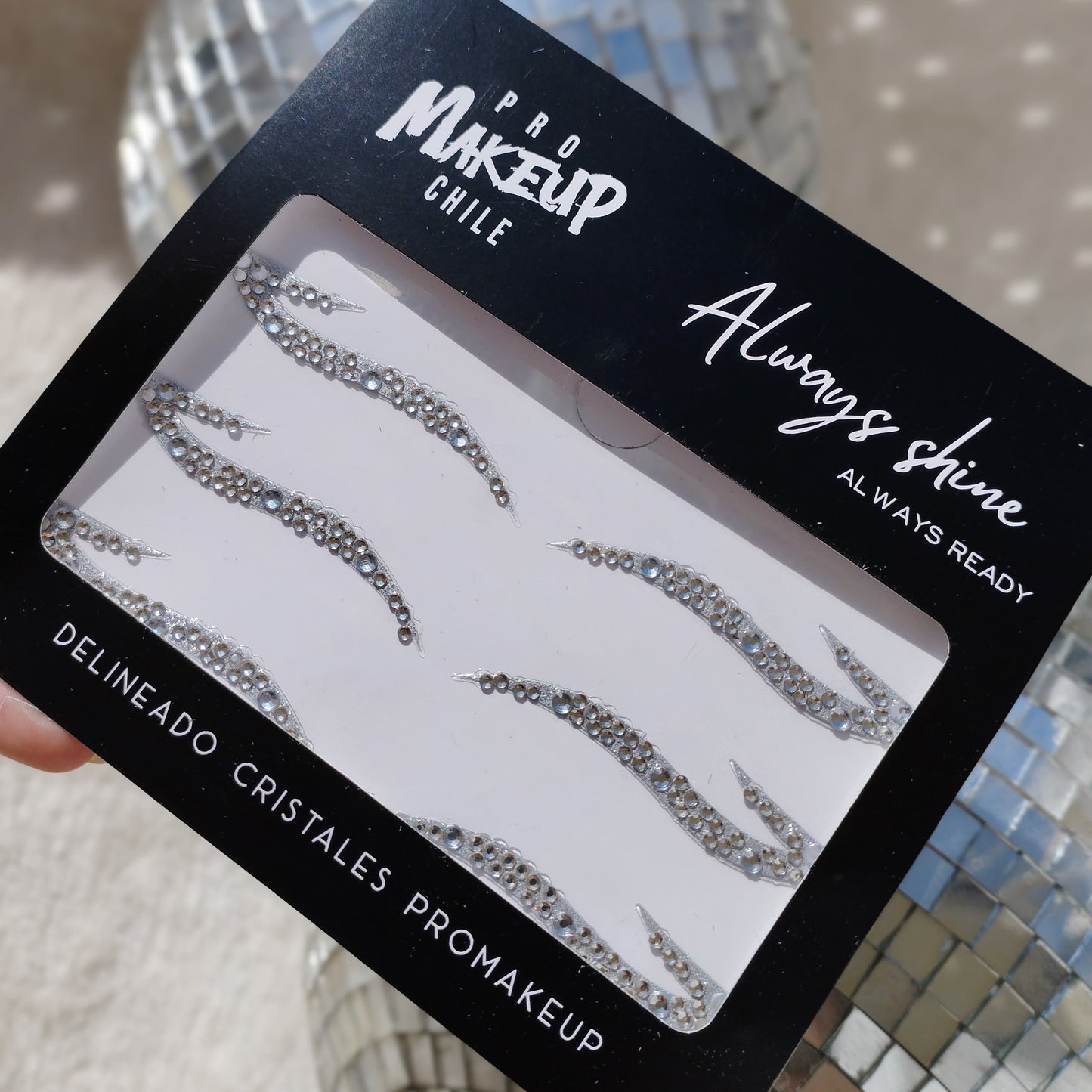 Delineado Crystal simple